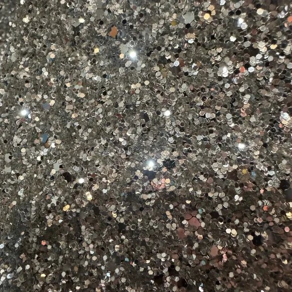 Silver Glitter Ankle Boots - Picture 4 of 4